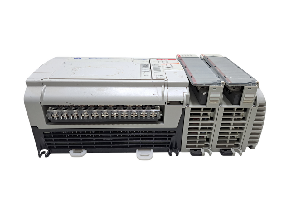Allen-Bradley MicroLogix 1500 1764-LRP / 1764-24AWA PLC w/ Analog Module *READ*