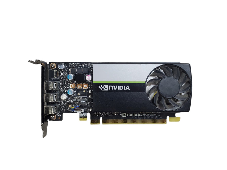 NVIDIA Quadro T400 4GB GDDR6 Low Profile Graphics Card - 3x Mini DisplayPort