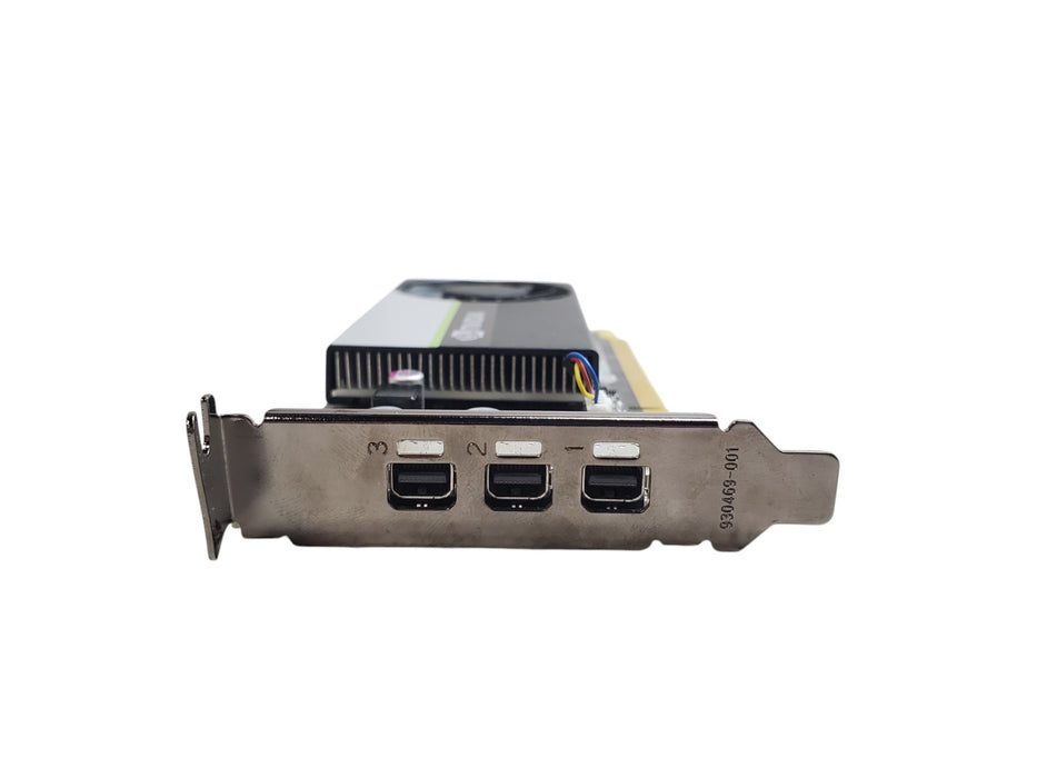NVIDIA Quadro T400 4GB GDDR6 Low Profile Graphics Card - 3x Mini DisplayPort