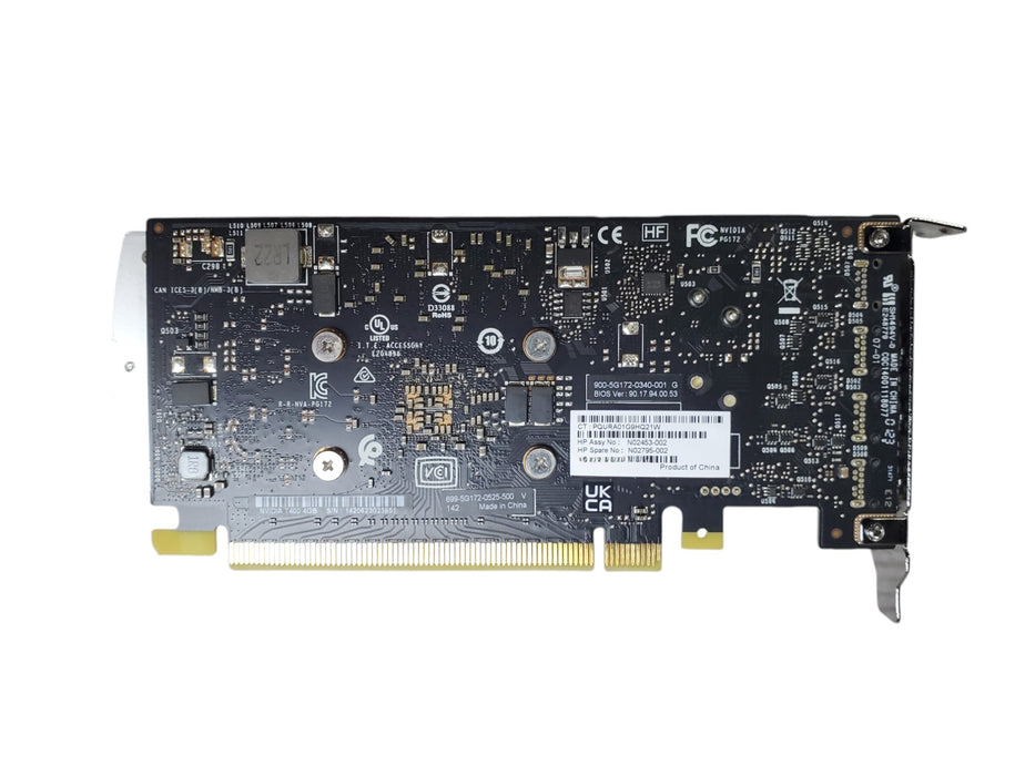 NVIDIA Quadro T400 4GB GDDR6 Low Profile Graphics Card - 3x Mini DisplayPort
