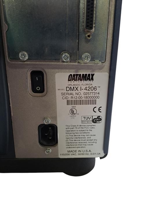 Datamax DMX-I-4206 I-Class 203dpi Thermal Transfer Barcode Label Printer