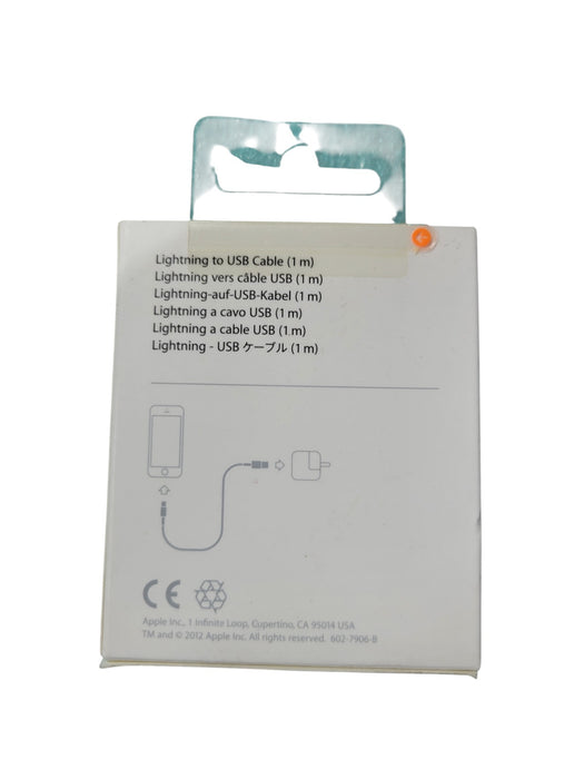 Apple Lightning to USB Cable (1m) MD818ZM/A A1480