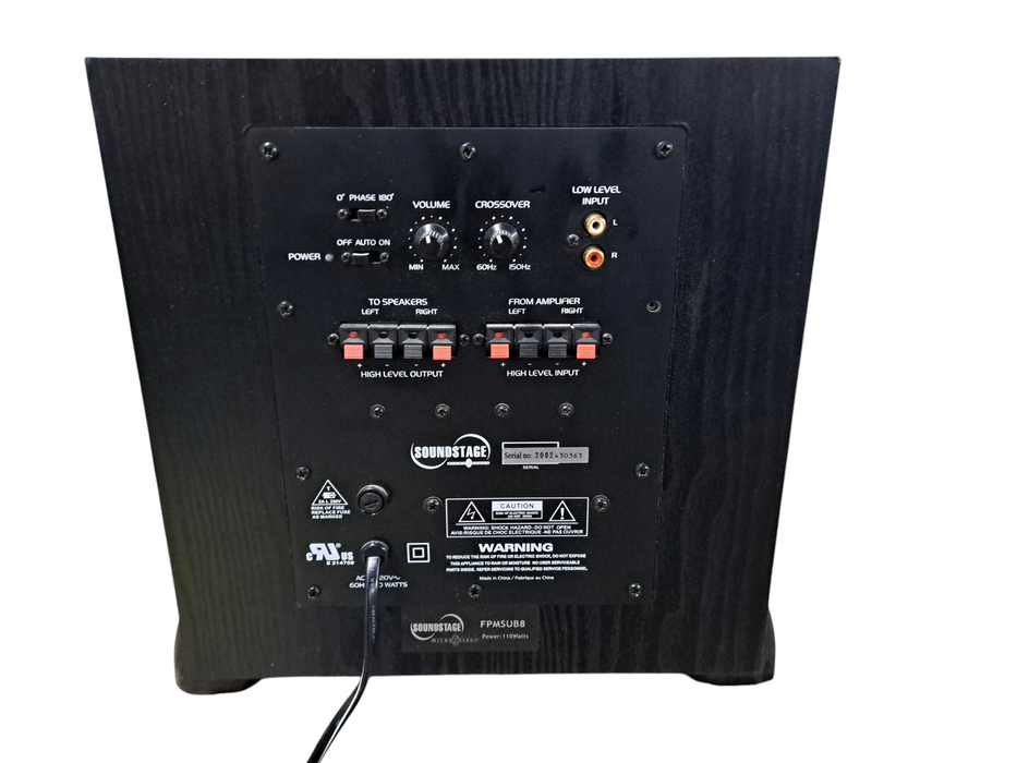 Soundstage Microstage Subwoofer |  FPMSUB8 | 110W