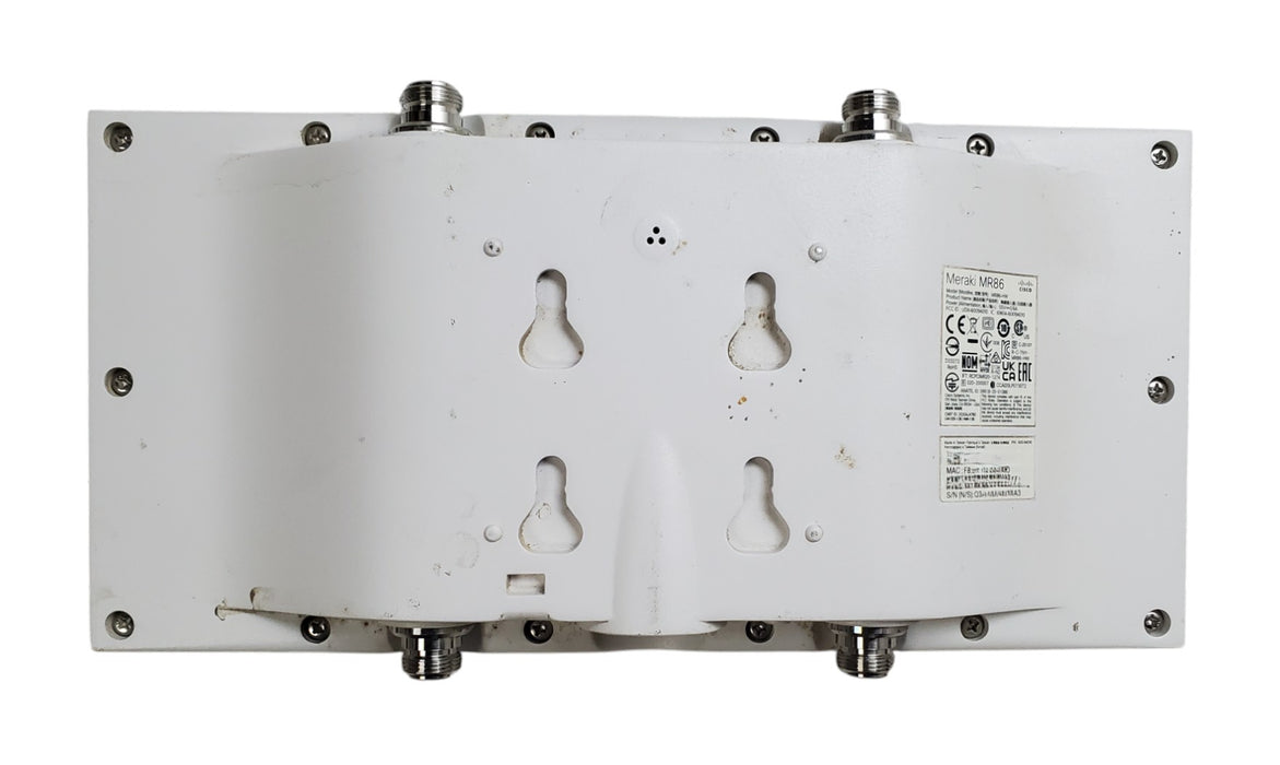 Cisco Meraki MR86 - Wi-Fi 6 Outdoor Access Point MR86-HW - UNCLAIMED