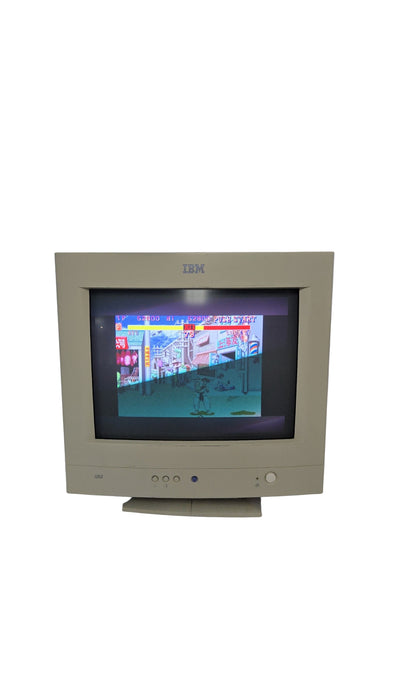 IBM 6546-00N 17" CRT Monitor | Vintage VGA Display