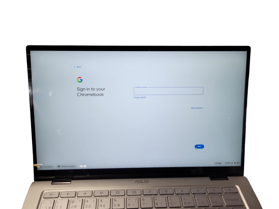 ASUS Chromebook C434T Touch - Intel Core m3-8100Y 1.10GHz 4GB RAM 64GB eMMC