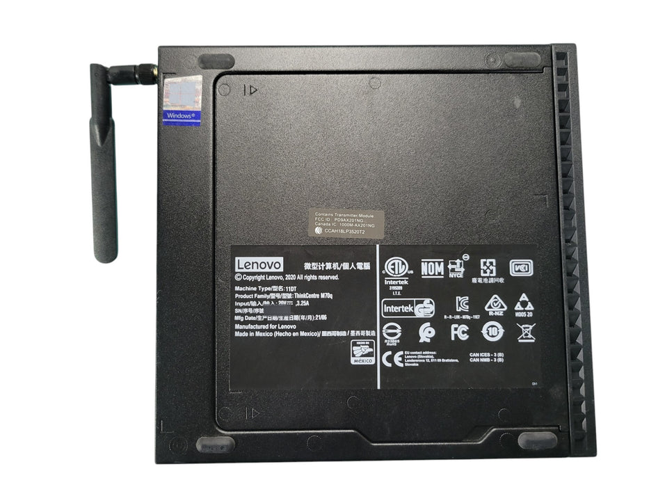 Lenovo ThinkCentre M70q USFF - i5-10400T 16GB RAM 256GB + PWR ADPTR