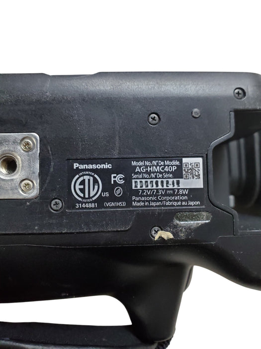 Panasonic AG-HMC40P AVCCAM 3MOS HD Professional Camcorder *READ*