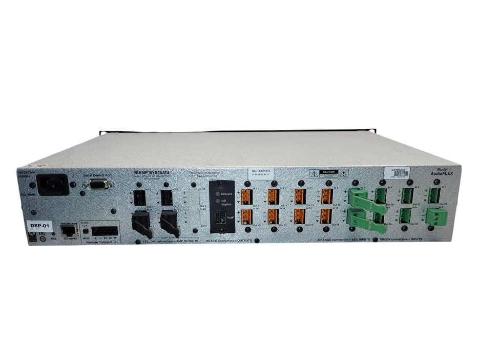 Biamp AudiaFLEX TI-2 DSP Digital Audio Processor