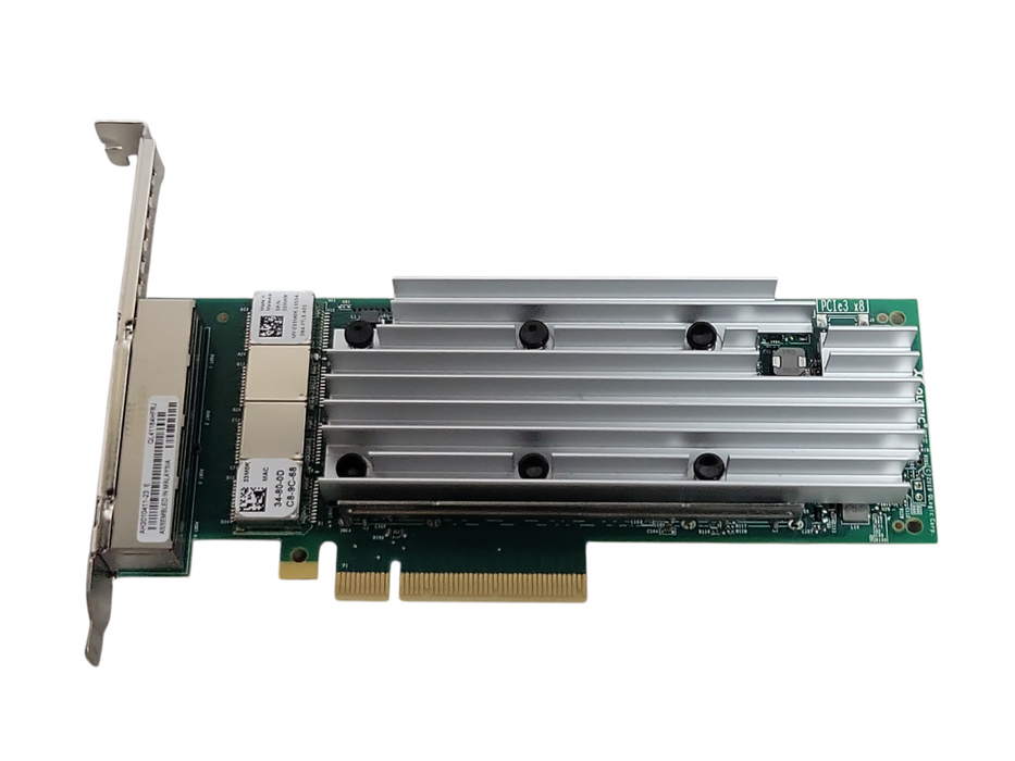 Dell 033M0K QLogic QL41164HFRJ Quad Port 10Gb RJ45 PCIe Network Card, FH Bracket