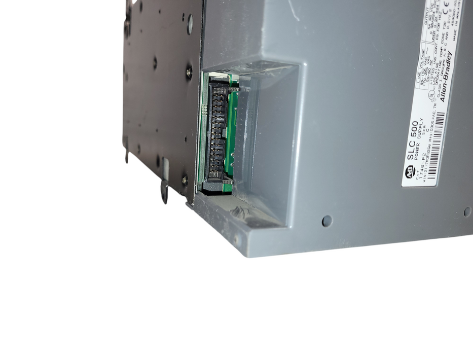 Allen Bradley 1746-A7 1746-P2 SLC 500 Power Supply 7-Slot I/O Chassis Rack
