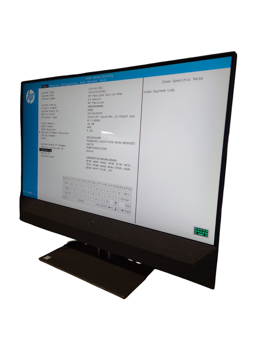 HP - Pavilion 27" Touch-Screen All-In-One CPU i7-9700T 16GB DDR4 RAM 512Gb M.2
