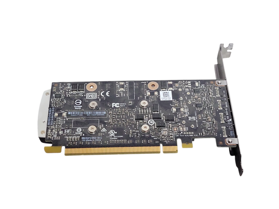 Nvidia Quadro P1000 4GB GDDR5 Graphics card 4x Mini DP, Full height bracket