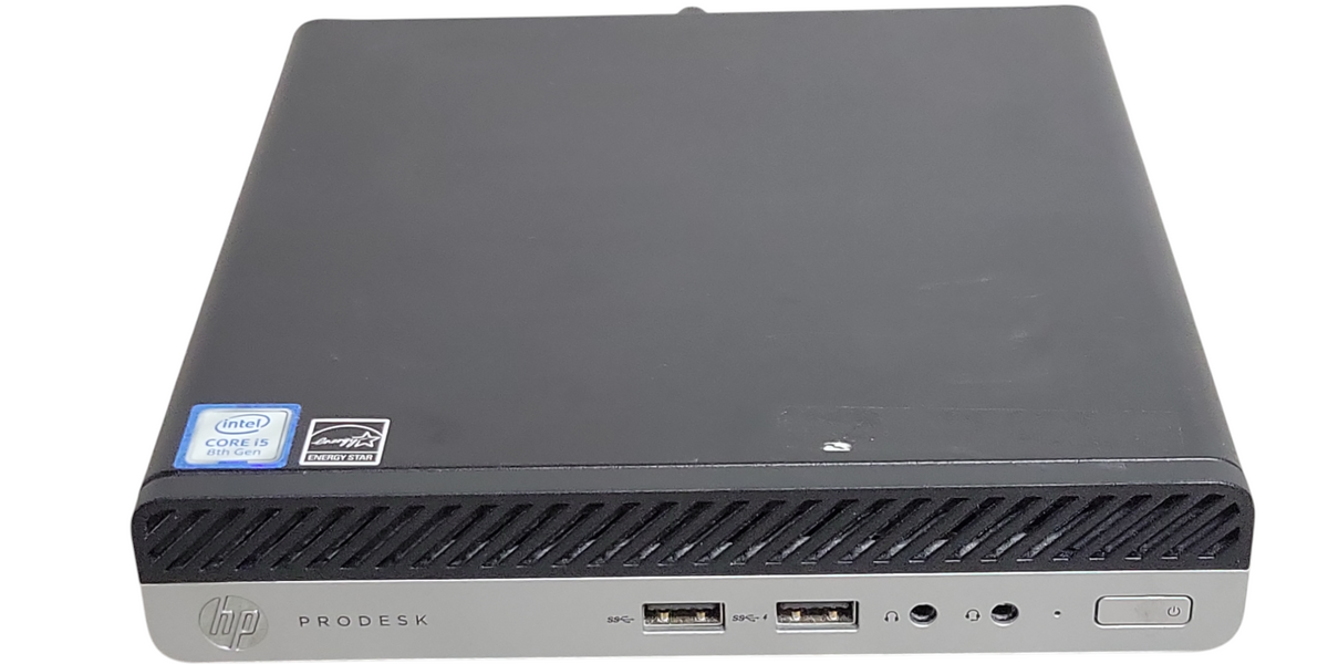 HP ProDesk 400G4 Mini, Core I5-8500T 2.10GHz 8GB DDR4 250GB SSD