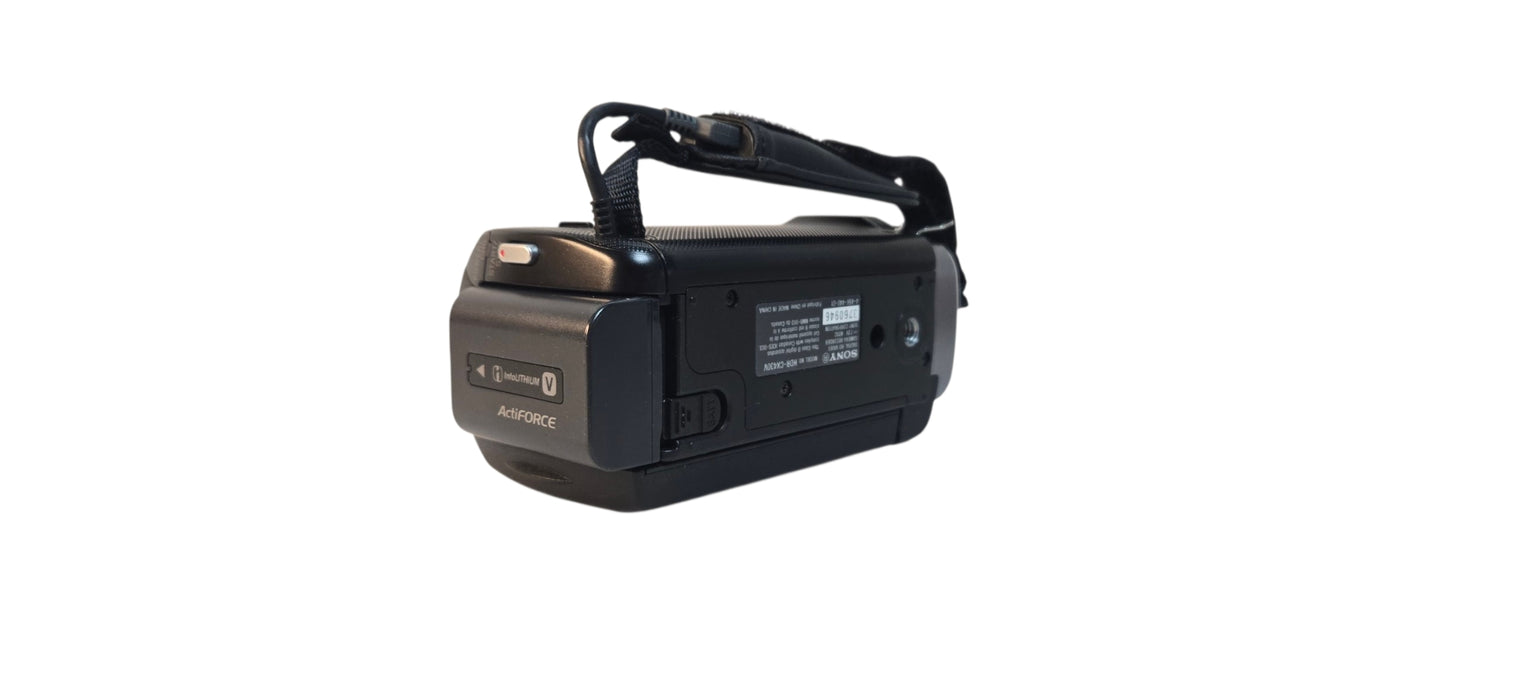 SONY HDR-CX430V Brown Handycam Camcorder W/ Charger & Battery
