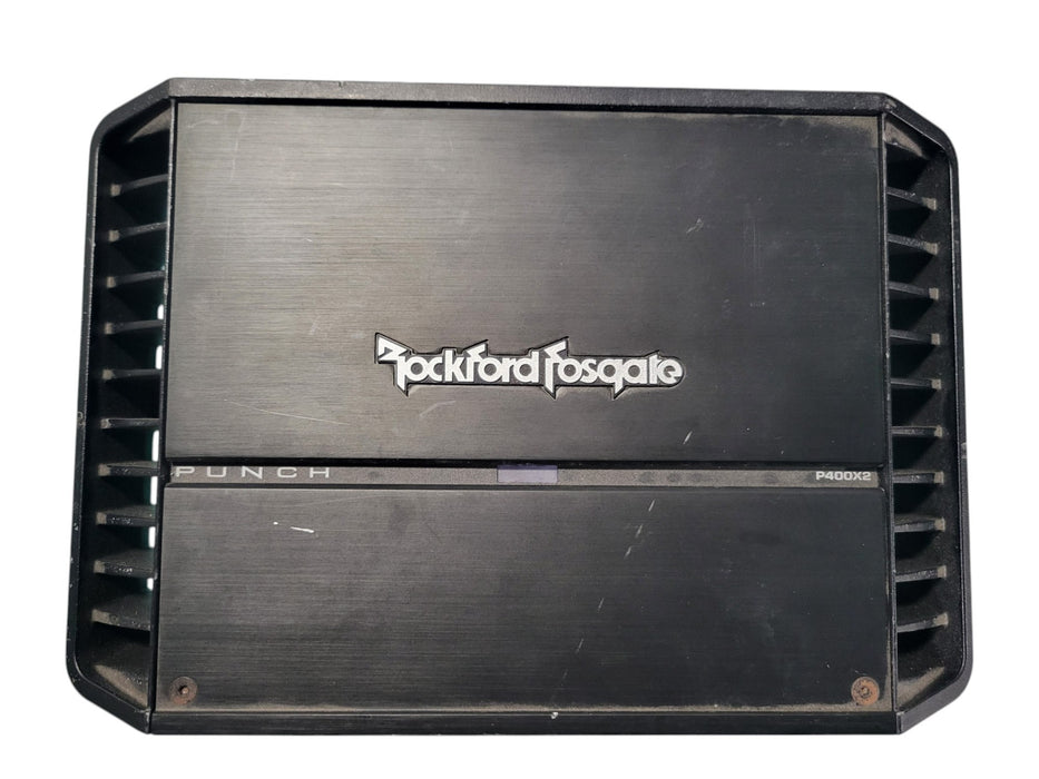Rockford Fosgate Punch P400X2 - 2-Channel Car Audio Amplifier (READ)