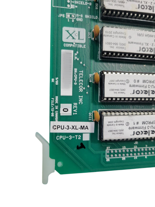 Telecor CPU-3 REV1 CPU-3-XL-MA - Intercom System Processor Board