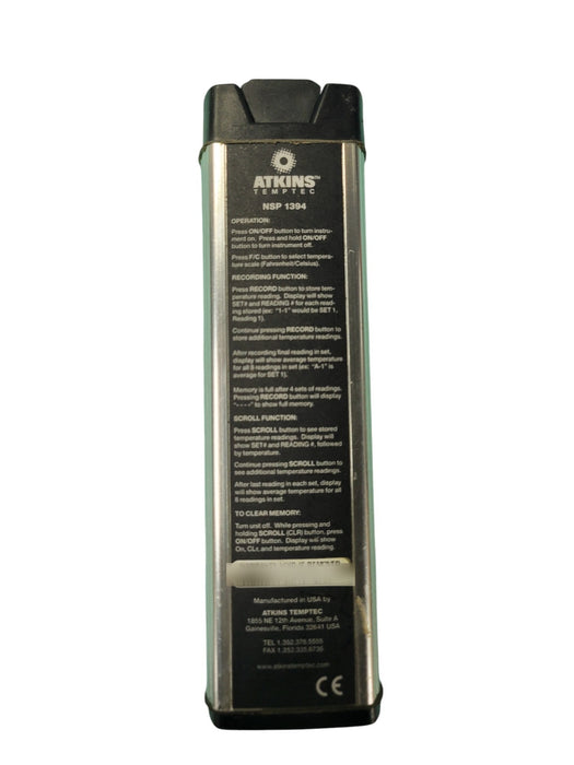 Atkins Temptec VersaTuff NSP1394 - Digital Thermometer Handheld (READ)