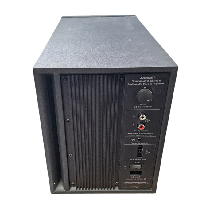 Bose Companion 3 Series II Multimedia Speaker System | READ