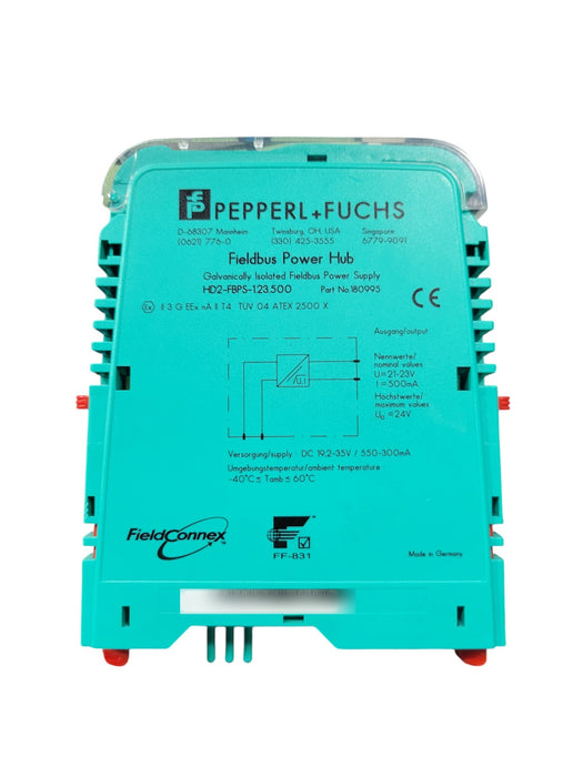 Pepperl+Fuchs HD2-FBPS-1.23.500 Galvanically Isolated Fieldbus Power Supply
