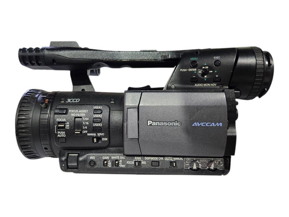 Panasonic AG-HMC150P - AVCCAM 3CCD HD Handheld Camcorder, No Battery, READ