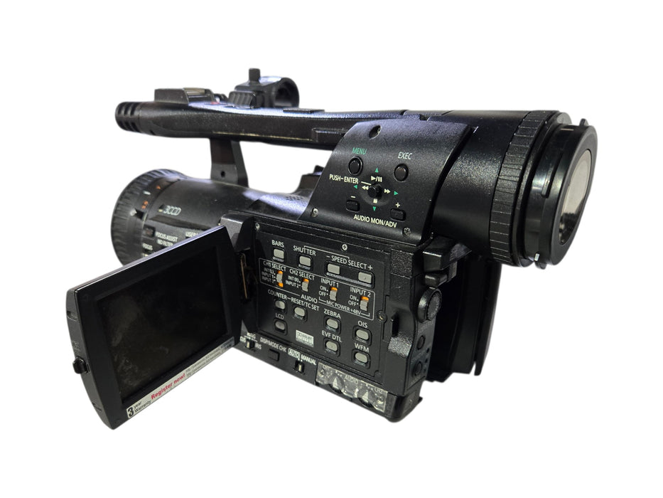 Panasonic AG-HMC150P - AVCCAM 3CCD HD Handheld Camcorder, No Battery, READ