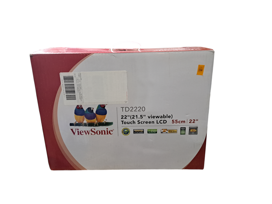 ViewSonic TD2220 22" Touch Screen LED With Stand