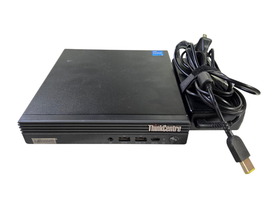 Lenovo ThinkCentre M70q Gen 3 - i5-12400T 16GB RAM 256GB SSD AC Adapter