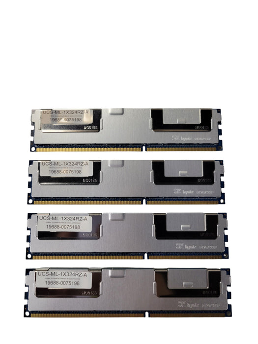 Lot of 4x 32GB SK hynix HMT84GL7BMR4C-RD PC3-14900L DDR3-1866MHz LRDIMM