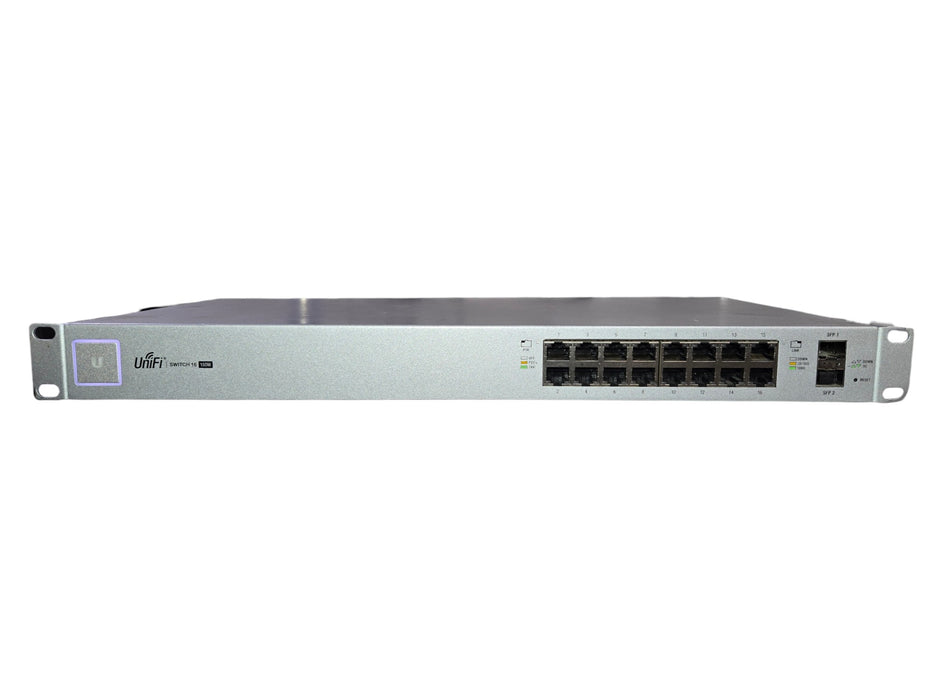 Ubiquiti UniFi US-16-150W - 16-Port Gigabit PoE+ Managed Switch 2x SFP
