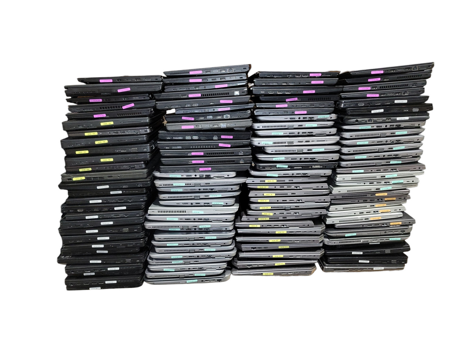 Lot 114x B/C-Grade HP/Dell/Lenovo 6-9 Gen Laptops (HDLC7-80)