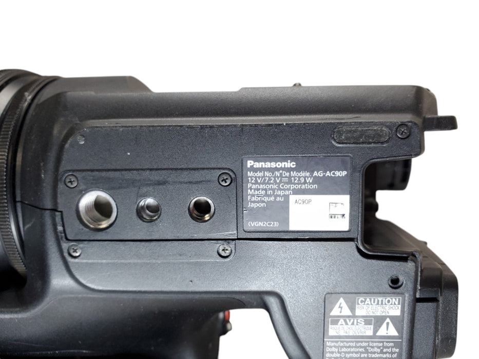 Panasonic AG-AC90P AVCCAM 3MOS Full HD Camcorder *READ*