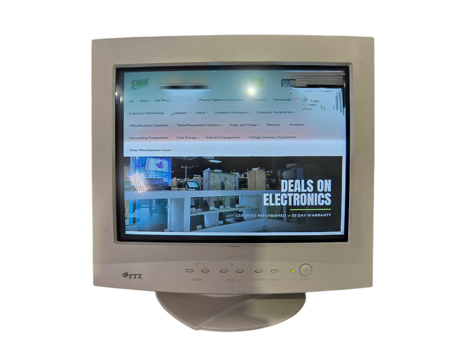 TTX TTX-1770 - 17" CRT Color Monitor VGA
