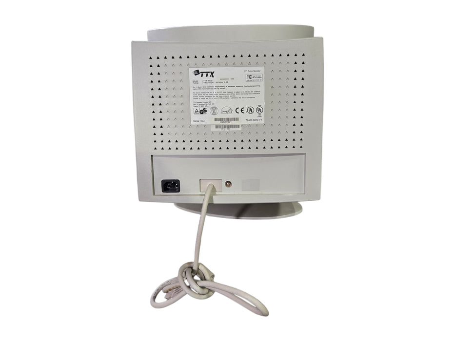 TTX TTX-1770 - 17" CRT Color Monitor VGA