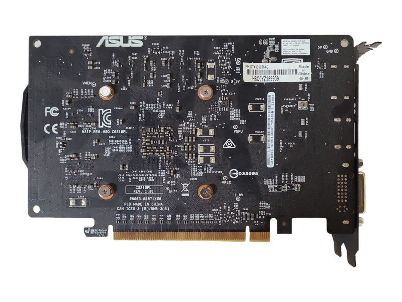 ASUS Phoenix GeForce GTX 1050 Ti 4GB GDDR5 Graphics Card