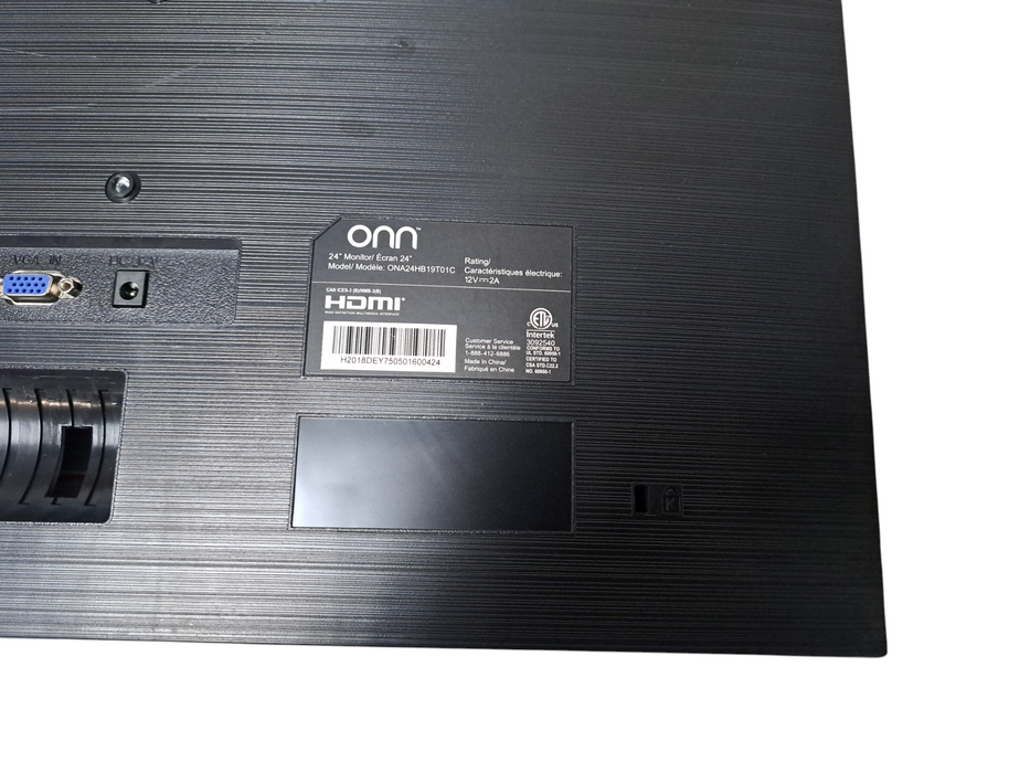 Onn 24" Monitor | Model ONA24HB19T01C | READ