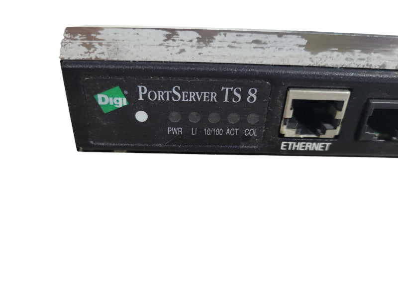 Digi PortServer TS 8 500001208-01 + PWR Adapter !