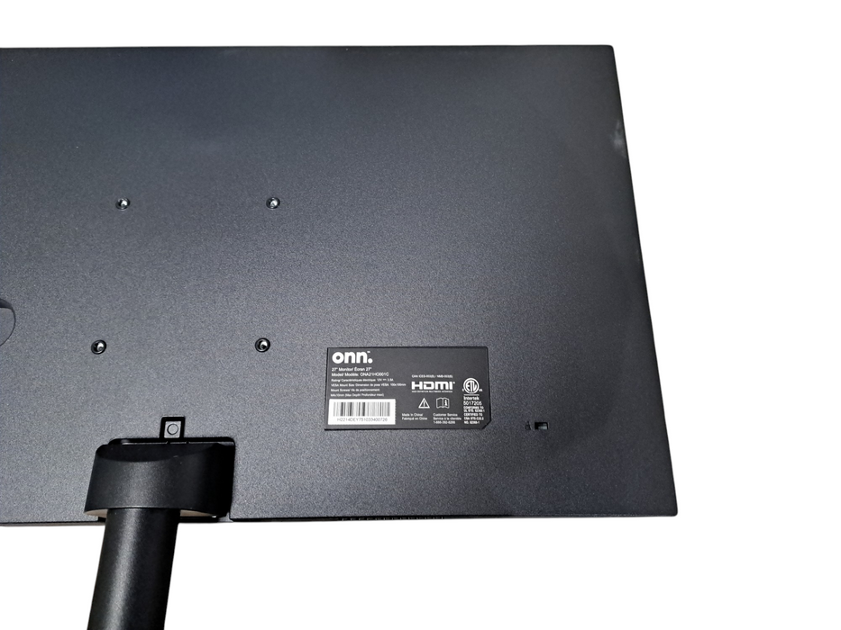 Onn 27"  75 Hz LED-Backlit LCD Monitor with Stand | Model ONA21HO001C