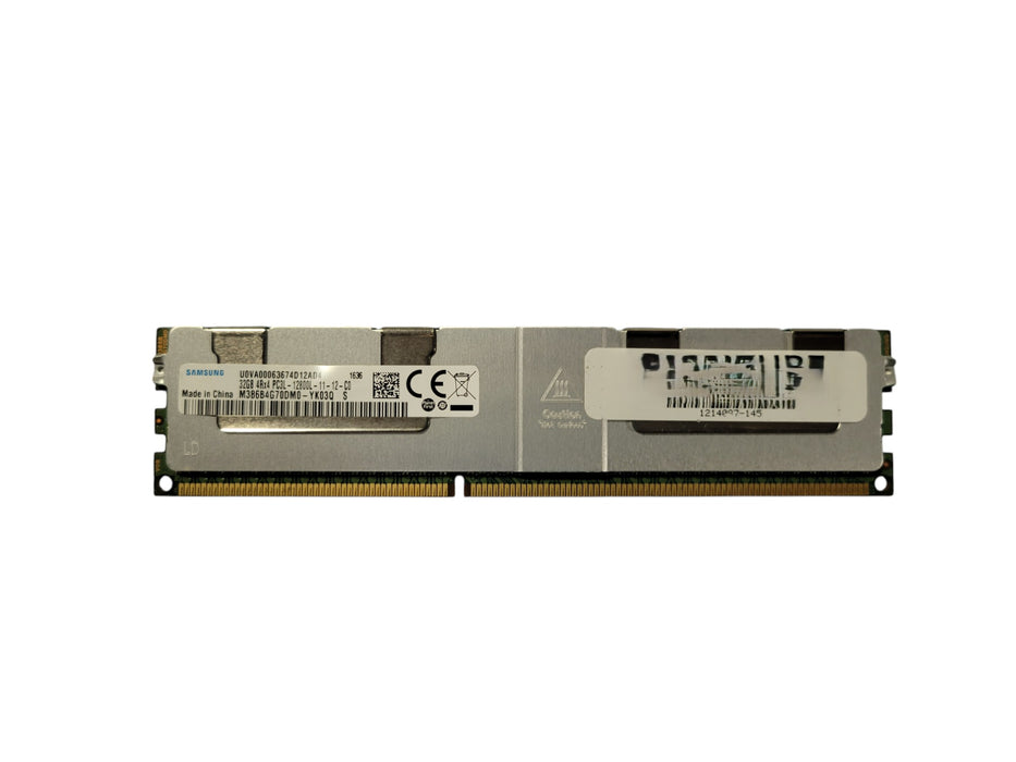 Samsung M386B4G70DM0-YK03Q 32GB 4Rx4 PC3L-12800L DDR3-1600 ECC LRDIMM