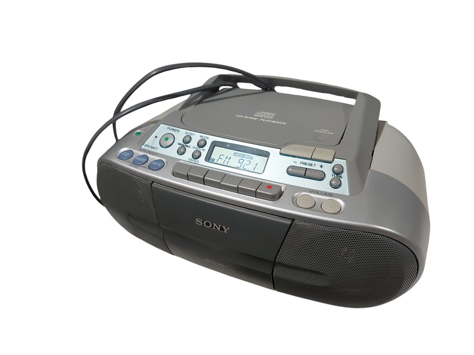 Sony CD Radio Cassette-Corder Model: CFD-S01