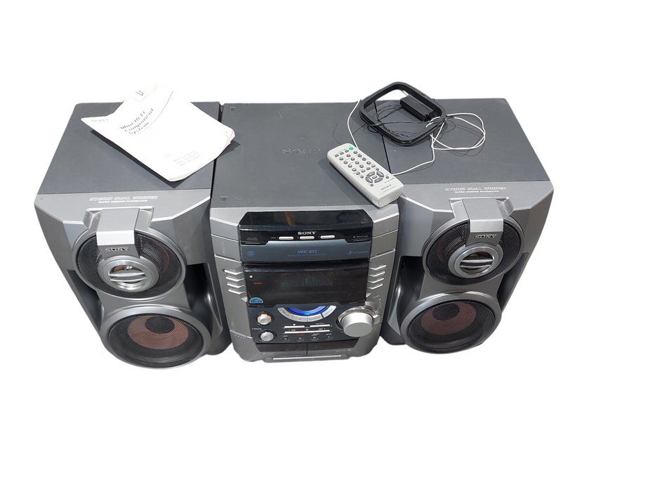 Sony Stereo Compact Disc Deck Receiver Model: HCD-BX5
