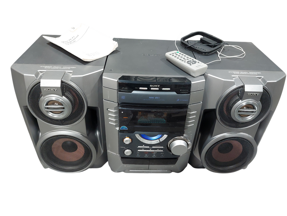 Sony Stereo Compact Disc Deck Receiver Model: HCD-BX5