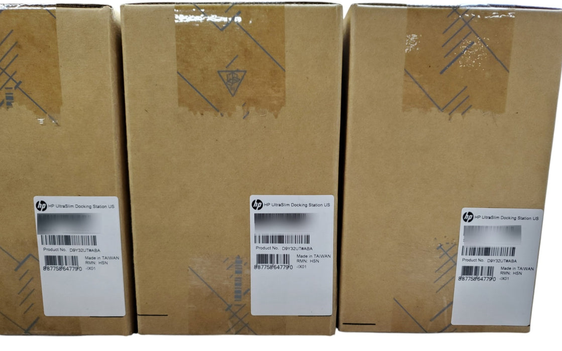 Lot 3x HP UltraSlim Docking Station US - D9Y32UT#ABA
