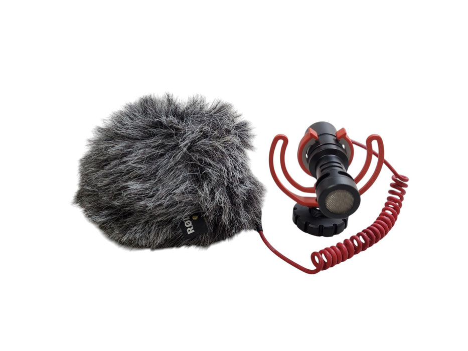 RODE VideoMicro - Compact On-Camera Microphone with Rycote Lyre & Windshield