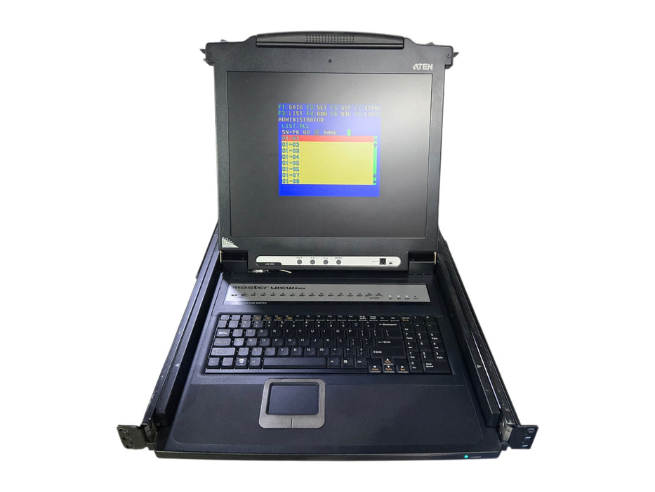 ATEN CL1016M Master View Max - 16-Port Slideaway LCD KVM Switch Console