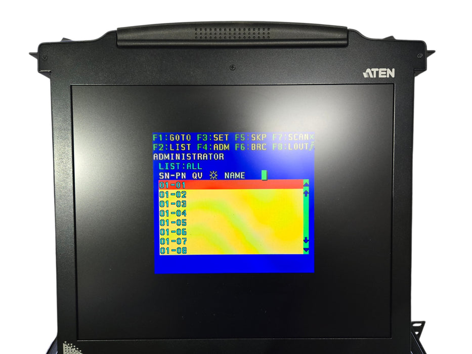 ATEN CL1016M Master View Max - 16-Port Slideaway LCD KVM Switch Console