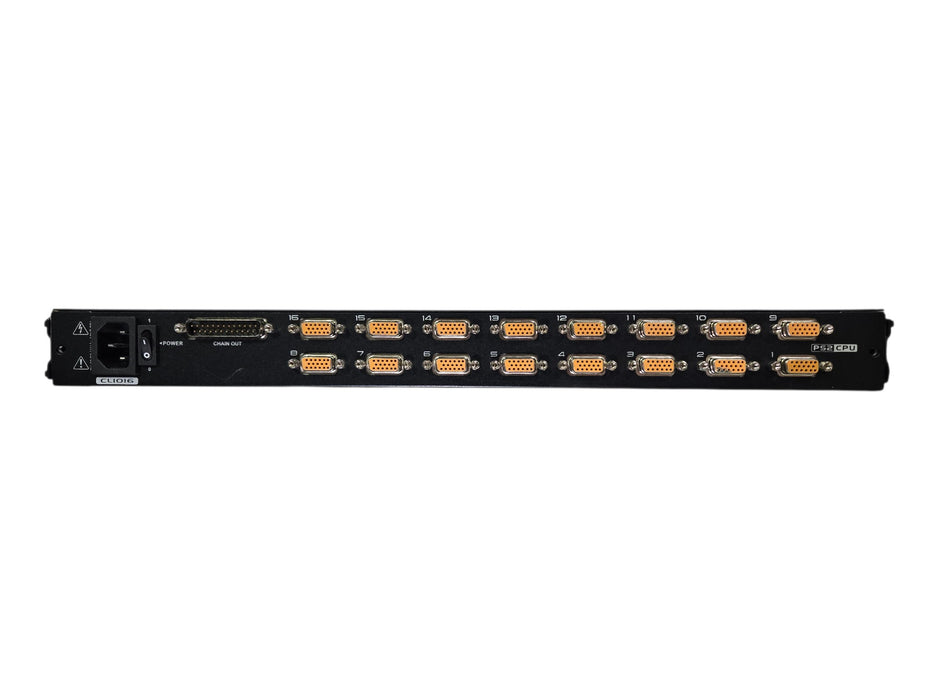ATEN CL1016M Master View Max - 16-Port Slideaway LCD KVM Switch Console