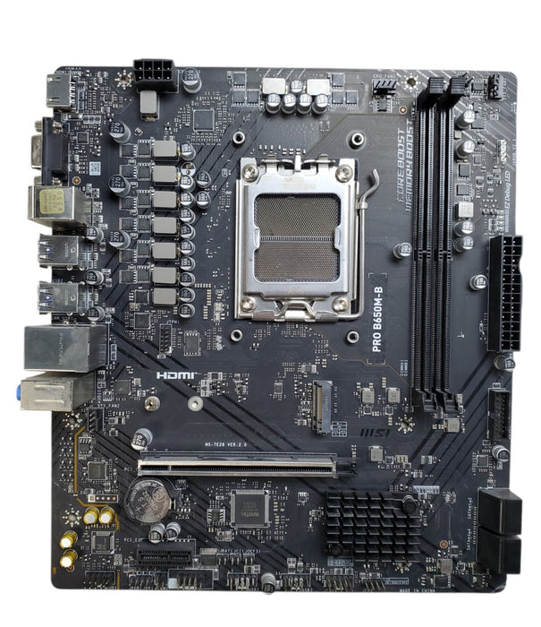 MSI PRO B650M-B - Socket AM5 DDR5 Micro-ATX Motherboard *READ*
