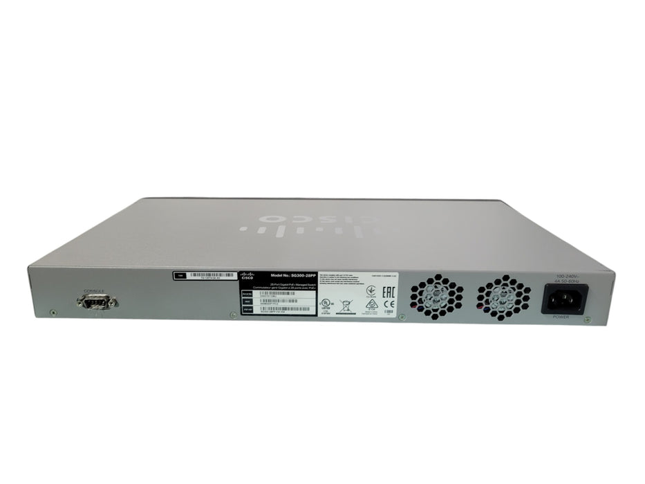 Cisco SG300-28PP - 28-Port Gigabit PoE+ Managed Switch