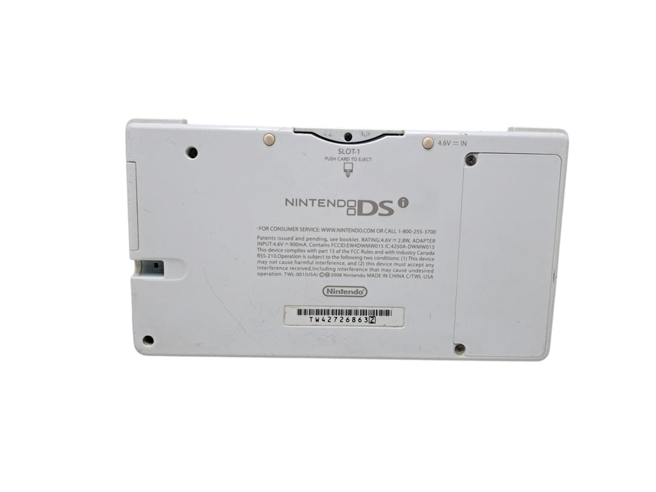 Nintendo DSi Handheld Gaming Console White TWL-001(USA) (READ)